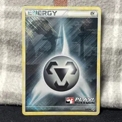 2011 Pokemon Call of Legends Steelix Steel Energy #95/95 Play! Pokemon Promo - Image 1