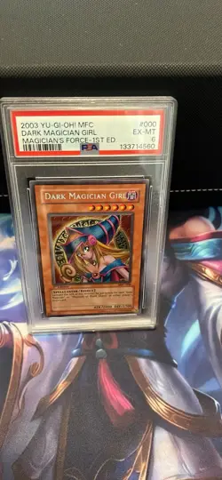 1st Edition Dark Magician Girl MFC-000 PSA-6 - Image 2