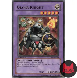 Yugioh Ojama Knight TAEV-EN044 Common 1st Edition LP - Image 1