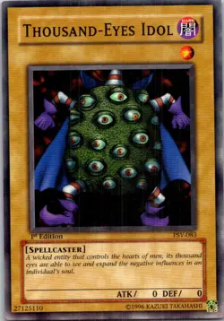 Thousand-Eyes Idol #PSV-083 Yugioh 1st Edition Lightly played - Image 1