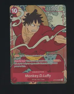 One Piece English ST10-006 Monkey D Luffy English Version 1st Anniversary Set - Image 1