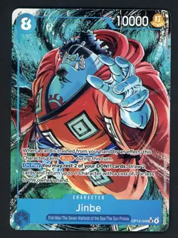 One Piece English OP14-049 Jinbe Alternate Art Super Rare - Image 1
