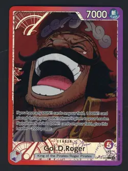 One Piece English OP13-003 Gol.D.Roger Alternate Art Leader - Image 1