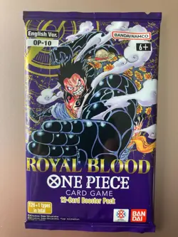 One Piece TCG – Royal Blood OP-10 | English | Factory Sealed | 1 Booster Pack - Image 1