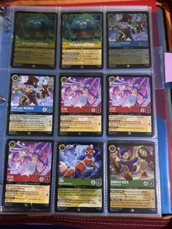 Lorcana WinterSpell Legendary Lot 10 mixed Foil and Non-foil Non Foil NM - Image 1
