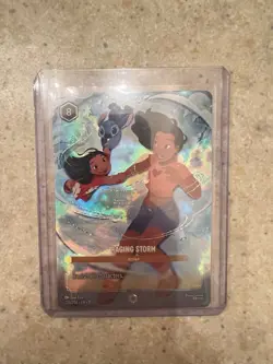 Disney Lorcana Raging Storm Winterspell Enchanted 225/204 - Image 1