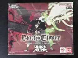 Union Arena TCG Black Clover Booster Box UE08BT Factory Sealed - Image 1