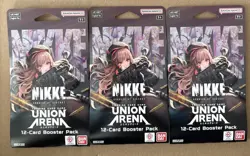 Union Arena Goddess of Victory Nikke Booster Display Box [UE14BT] (3 Packs ) - Image 1