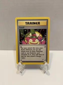 Pokemon Recall 116/132 Gym Heroes Uncommon English Pokemon Card - LP Vintage - Image 1