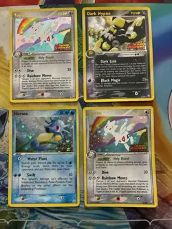 Vintage Pokemon Card Lot Reverse Holo Fire Team Rocket Returns Hypno Togetic - Image 1