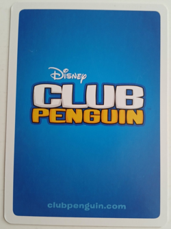 Club Penguin Card-Jitsu Green Puffle 107/150 Topps Disney - Image 2