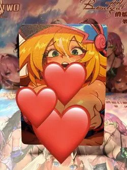 Matte Beautiful Waifu Handmade Card Goddess Story CCG Anime Double Sided - Image 2