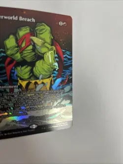 Underworld Breach Borderless Foil TMNT Card #0010 MTG LP - Image 2
