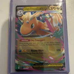 Mega Dragonite EX Holo Ascended Heroes Pokemon TCG Card 152/217 - Image 1