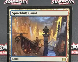 MTG Spirebluff Canal- STAMPED/DAMAGED -Kaladesh Magic the Gathering Card #249 - Image 3