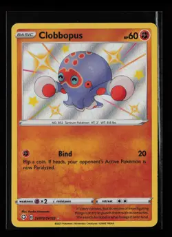 Clobbopus SV072/SV122 Shiny Holo Rare Shining Fates: Shiny Vault Pokemon Card - Image 1