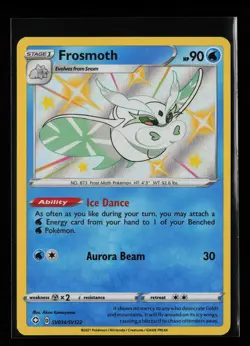 Frosmoth SV034/SV122 Shiny Holo Rare Shining Fates: Shiny Vault Pokemon Card - Image 1