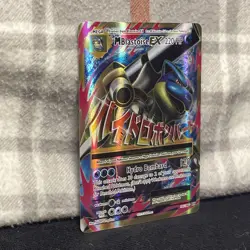 Pokemon M Blastoise EX Full Art Mega Ultra Rare Holo Card 102/108 - Image 2