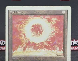 MTG Sol Ring- DAMAGED -3rd Edition Magic the Gathering Card #274 - Image 3