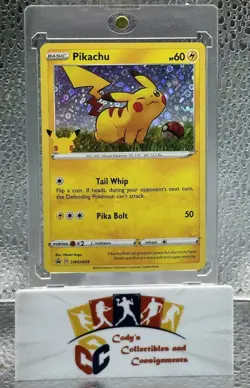 Pikachu SWSH039 SWSH: Sword & Shield Promo Cards Holo - Image 1