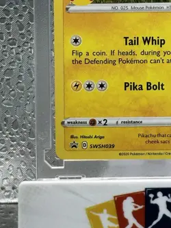 Pikachu SWSH039 SWSH: Sword & Shield Promo Cards Holo - Image 5
