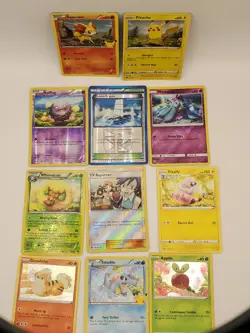 Lot Of 259 TCG Pokemon Trading Cards Slightly Played. - Image 3