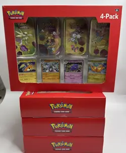 Sealed Sam's Club 151 (4 Mini Tins + 4 Promo Cards Bundle) Lot of 4 Read Des - Image 1