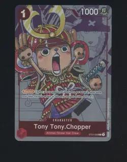One Piece EN ST01-006 Tony Tony Chopper Premium Card Collection 25th Edition - Image 1