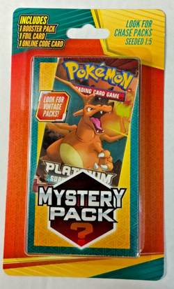 2021 MJ Holdings Walgreens Pokemon Mystery Pack - 1 Booster Pack 1 Foil Card - Image 1