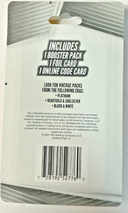 2021 MJ Holdings Walgreens Pokemon Mystery Pack - 1 Booster Pack 1 Foil Card - Image 2