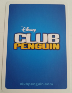 Club Penguin Water Party Prep Card 25/150 Topps Disney Card-Jitsu - Image 2