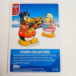 Club Penguin Master The Elements Rare Card 111/150 Topps Disney Card-Jitsu - Image 1