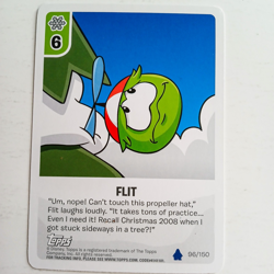 Club Penguin Card-Jitsu Flit 96/150 Topps Disney - Image 1