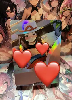 Matte Beautiful Waifu Handmade Card Goddess Story CCG Anime Double Sided - Image 1