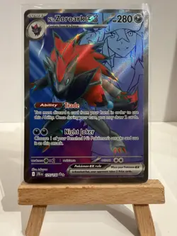 N's Zoroark ex 175/159 Sv09: Journey Together Holo - Pokemon Card - Image 1