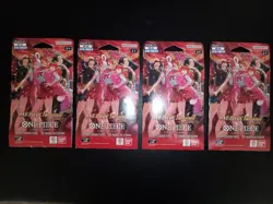 One Piece Tcg Heroines Edition English EB-03 Sleeved Booster 4 Pack Card Lot NEW - Image 2