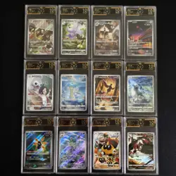 12 Lot OCD 10 Pokemon TCG Chinese Card AR Art Rare Articuno Abosl Lapras A4 FI38 - Image 1