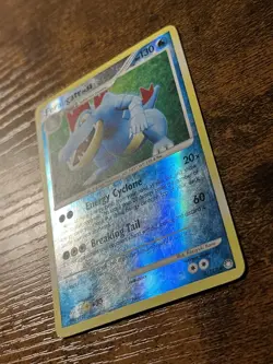 Pokemon TCG English Card Mysterious Treasures Feraligatr 8/123 Reverse Holo - Image 2