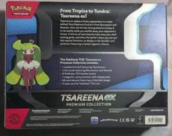Pokemon Tsareena ex Premium Collection Box - Factory Sealed - NEW TCG Cards - Image 2