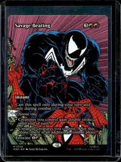2025 Magic MTG Marvel Universe Eternal-Legal Terminate Savage Beating #0040 - Image 2