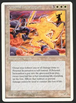 ***Personal Incarnation*** MTG Alternate 4th Edition Magic Kid Icarus - Image 1