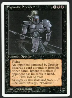 ***Hypnotic Specter*** MTG Alternate 4th Edition Magic Kid Icarus - Image 1