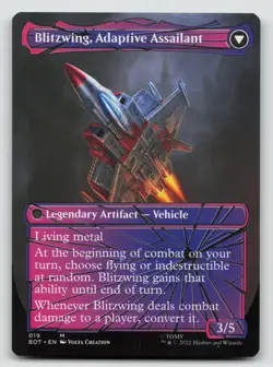 Blitzwing, Cruel Tormentor (Shattered Glass) *Non-Foil* BOT 19 NM - Image 2