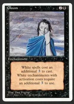 ***Gloom*** MTG Alternate 4th Edition Magic Kid Icarus - Image 1