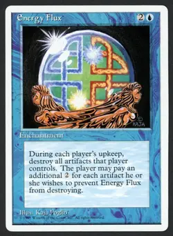 ***Energy Flux*** MTG Alternate 4th Edition Magic Kid Icarus - Image 1