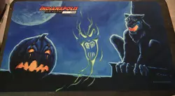 MTG ALL HALLOWS EVE playmat Christopher Rush Limited Edition #29 of 300 SIGNED - Image 1