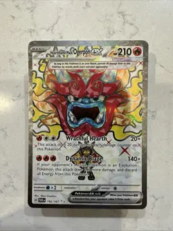 Hearthflame Mask Ogerpon ex 192/167 Twilight Masquerade Ultra Rare Pokemon - Image 1
