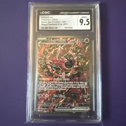 Oricorio ex 024 Black Star Promo Basic Fire 190 HP Holo CGC 9.5 Pokemon Card - Image 1