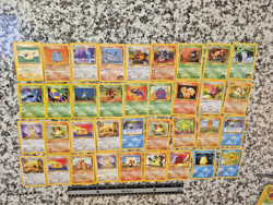 36 LOT POKEMON CARDS DIGLETT, PERSIAN, PSYDUCK, ODDISH, ZUBAT 1999 & MORE - Image 2