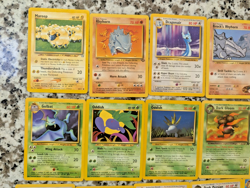 36 LOT POKEMON CARDS DIGLETT, PERSIAN, PSYDUCK, ODDISH, ZUBAT 1999 & MORE - Image 4